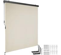 Vertical Awning Balcony Patio Garden Side Sun Shade Wind Breaker Retractable