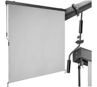 tectake Vertical Awning Eloise in Light Grey | Size: Large TECTAKE Light Grey Large