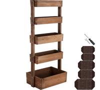 tectake Vertical Planter Flora TECTAKE Multicolor