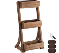 tectake Vertical Planter Flora TECTAKE Multicolor