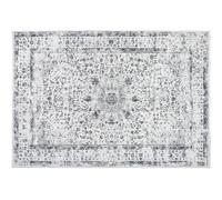 tectake® Vintage Rug with Faded, Oriental Pattern, Washable Rug with Allergy-Friendly Short-Pile Fabric, Non-Slip Base & Durable Wool, Ideal Carpet for Bedroom, Living Room & Hallway - 200 x 274 cm