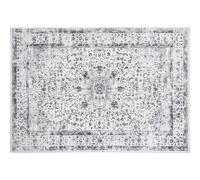 TecTake® Vintage Rug with Faded, Oriental Pattern, Washable Rug with Allergy-Friendly Short-Pile Fabric, Non-Slip Base & Durable Wool, Ideal Carpet for Bedroom, Living Room & Hallway - 240 x 340 cm