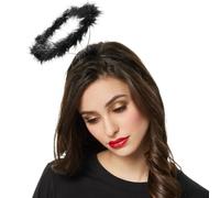 tectake Women's Angel Halo in Black TECTAKE Black One Size