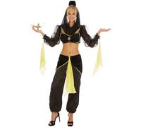 tectake Women's Arabian Nights Belly Dancer Costume | Size: XL TECTAKE Multicolor XL