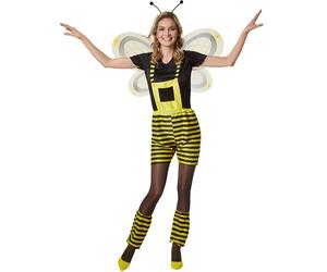 tectake Women's Busy Bee Costume | Size: 2XL TECTAKE Multicolor 2XL