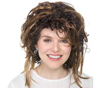 tectake Women's Cave Woman Wig in Brown TECTAKE Brown One Size