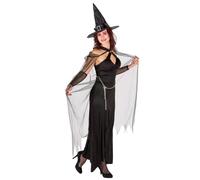 tectake Women's Costume Queen Of The Night in Black | Size: XL TECTAKE Black XL