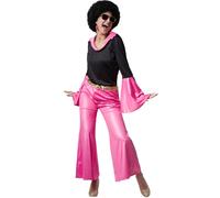 tectake Women's Disco Starlet Pinky Costume | Size: 2XL TECTAKE Multicolor 2XL