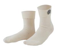 tectake Women's Edelweiss Socks in Cream | Size: 2.5-5 TECTAKE Cream 2.5-5