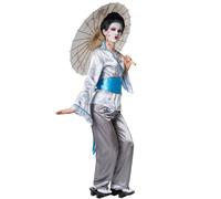 tectake Women's Enchanting Geisha Aiko Costume | Size: Large TECTAKE Multicolor L
