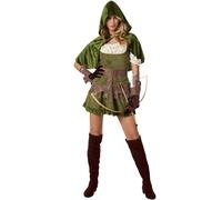 tectake Women's Fancy Dress Costume - Guardian Of The Forest in Green | Size: Small TECTAKE Green S