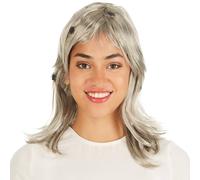 tectake Women's Ghost Wig With Spiders Grey TECTAKE Grey One Size
