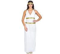 tectake Women's Goddess Athena Costume in White | Size: Small TECTAKE White S