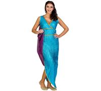 tectake Women's Greek Beauty Cassandra Costume in Blue | Size: 2XL TECTAKE Blue 2XL
