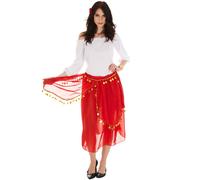 tectake Women's Gypsy Costume | Size: XL TECTAKE Multicolor XL