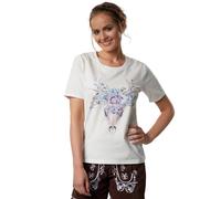 tectake Women's Happy Hunting T-Shirt - Unisex in White | Size: Medium TECTAKE White M