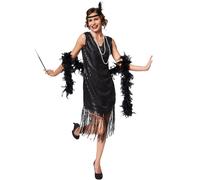 tectake Women's Jazz Costume in Black | Size: XL TECTAKE Black XL