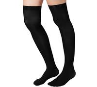 tectake Women's Knee High Socks Black TECTAKE Black One Size