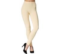 tectake Women's Leggings in Cream | Size: Large TECTAKE Cream L