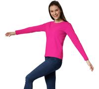 tectake Women's Long-Sleeved Top in Pink | Size: Medium TECTAKE Pink M