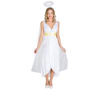 tectake Women's Magical Angel Esma Costume in White | Size: Medium TECTAKE White M