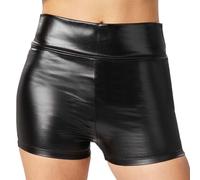 tectake Women's Metallic Shorts in Black | Size: XL TECTAKE Black XL