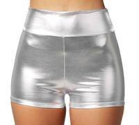 tectake Women's Metallic Shorts in Silver | Size: XL TECTAKE Silver XL