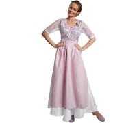 tectake Women's Oktoberfest Costume Neuschwanstein Model 2 in Lilac | Size: 2XL TECTAKE Lilac 2XL