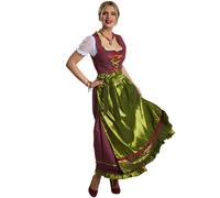 tectake Women's Oktoberfest Costume Ruhpolding Model 2 in Green | Size: 2XL TECTAKE Green 2XL