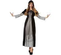 tectake Women's Powerful Magician Costume in Black | Size: Small TECTAKE Black S