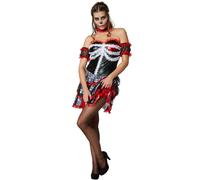 tectake Women's Scary Sweetheart | Size: Small TECTAKE Multicolor S