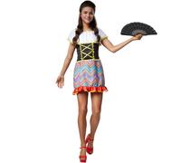 tectake Women's Seductive Valentina Costume | Size: Large TECTAKE Multicolor L