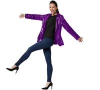 tectake Women's Sequin Jacket in Purple | Size: Small TECTAKE Purple S
