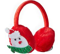 tectake Women's Snowman Earmuffs in Red TECTAKE Red One Size