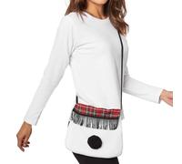 tectake Women's Snowwoman Satchel in White TECTAKE White One Size