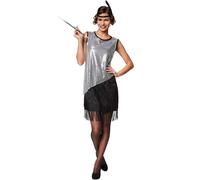 tectake Women's South Carolina Costume in Silver | Size: XL TECTAKE Silver XL