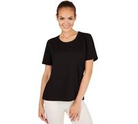 tectake Women's T-Shirt - Classic Top For Women in Black | Size: 2XL TECTAKE Black 2XL