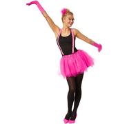 tectake Women's Tulle Tutu With Braces in Pink | Size: 2XL TECTAKE Pink 2XL