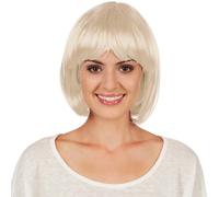 tectake Women's Womens Bob Wig in Light Beige TECTAKE Light Beige One Size