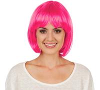 Women’s Wig Bob Halloween Fancy Dress Outfit Costume - different colours