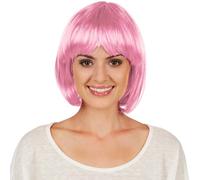 Women’s Wig Bob Halloween Fancy Dress Outfit Costume - different colours