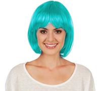 Women’s Wig Bob Halloween Fancy Dress Outfit Costume - different colours
