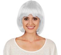 Women’s Wig Bob Halloween Fancy Dress Outfit Costume - different colours