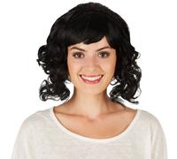 tectake Women's Women's Wig Baroness Marie-Luise in Black TECTAKE Black One Size