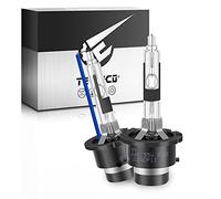 TECTICO D2R Xenon Bulbs 35W 8000K Cool Blue +300% Ultra Bright Bi HID Conversion Kit Xenarc Headlight Upgrade Bulb, 2 Lamps