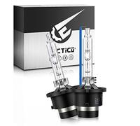 TECTICO D4S Xenon Bulbs 35W 8000K Cold White +300% Ultra Bright Bi HID Conversion Kit Xenarc Headlight Upgrade Bulb, 2 Lamps