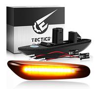 TECTICO LED Dynamic Side Indicator Amber Yellow Super Bright Canbus Sequential Repeater Lights Compatible with BMW E90 E91 E92 E93 E81 E82 E83 E84 E87 E88 E60 E61 E46 E36, 2 Lamps
