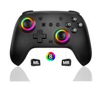 TECTINTER PC Gaming Controller,Wireless Controller for PC/Switch/iOS/Android - Bluetooth Gamepad with Hall Effect,RGB Lights,Programmable,Control-ler for Switch Pro/Black Myth: Wukong