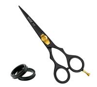 TECTO Professional Hairdressing Scissors 5.5inch - Barber Hair Cutting Scissors Stainless Steel with Sharp Blades & Adjustable Screw for Men, Women, Kids - Hair Shears for Home & Salon