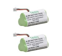 Tectra 2-Pack Replacement Battery for Motorola Symbol LS4278 LS-4278 LS4278-M LI4278 DS6878 82-67705-01 BTRY-LS42RAAOE-01 K35466 Cordless Bar Code Scanner (900mAh, 3.6V, NI-MH)